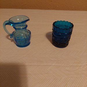 Fenton Creamer & Candle voltive